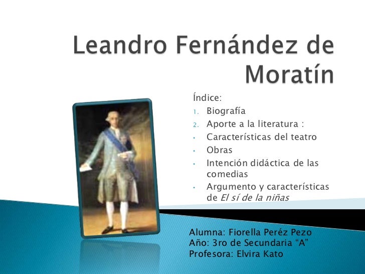 Leandro Fernandez de Moratín