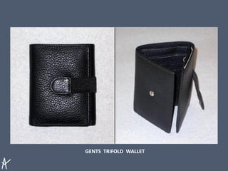 GENTS TRIFOLD WALLET
 