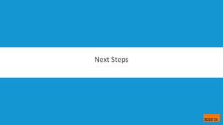 Next Steps