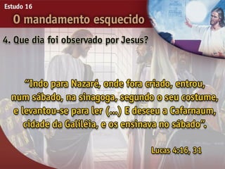 16 o mandamento esquecido