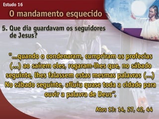 16 o mandamento esquecido