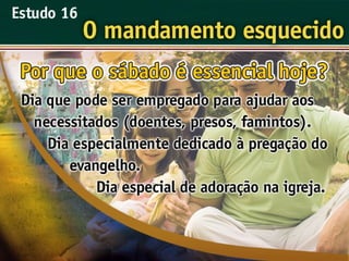 16 o mandamento esquecido