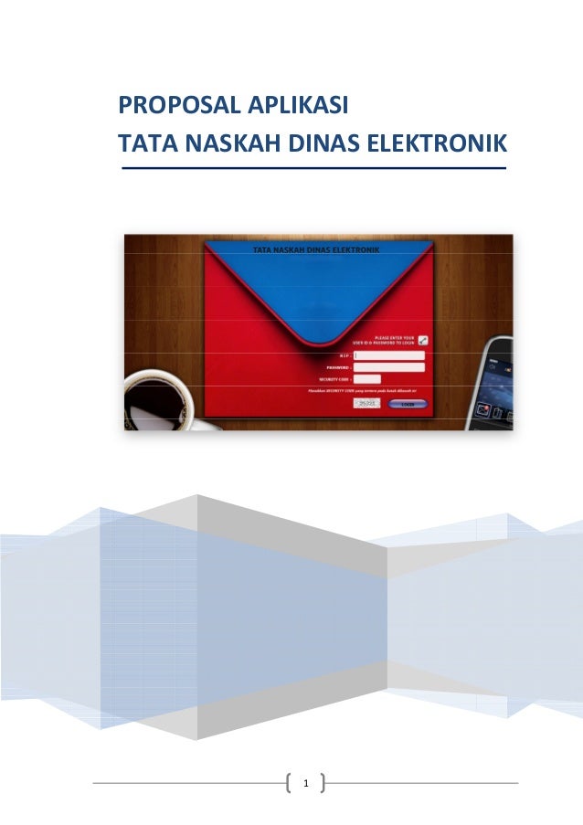 16 proposal tnde - tata naskah dinas elektronik