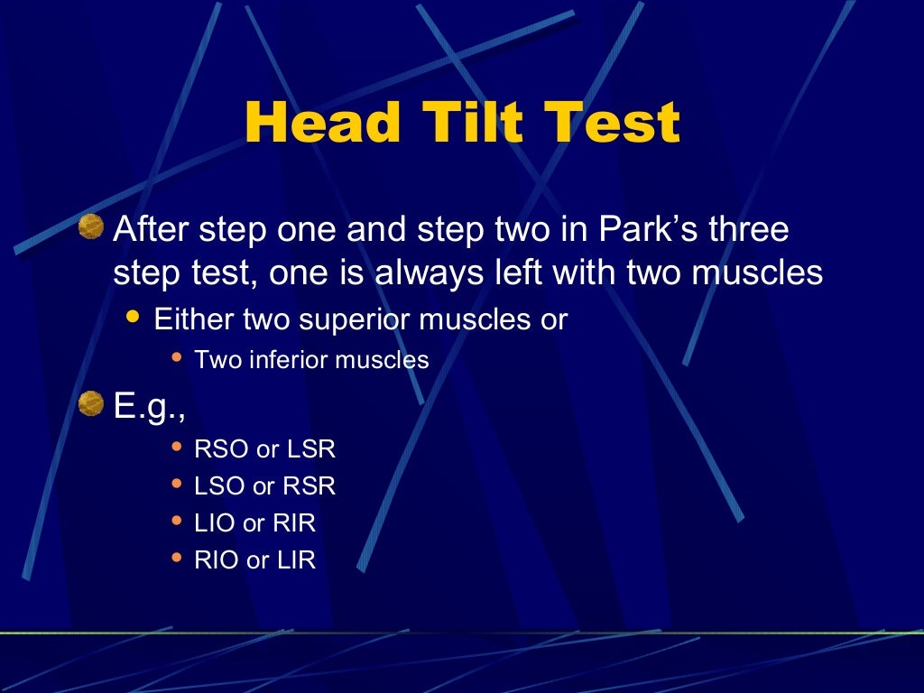 16 superior oblique palsy