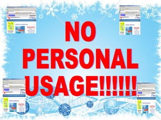NO  PERSONAL  USAGE!!!!!! 
