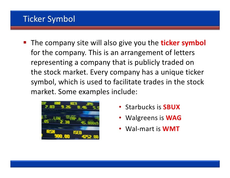 Where To Find Information On A Company