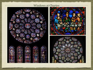 Windows at Chartes
 