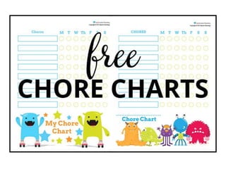 Chore monsters - Life style gamification - Manu Melwin Joy | PPT