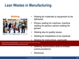 Lean Manufacturing | PDF