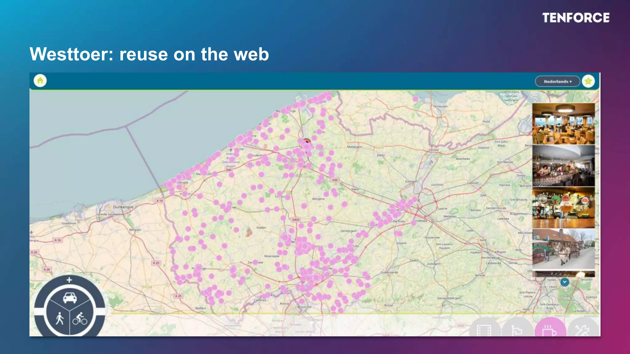 Westtoer: reuse on the web
 
