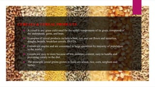 spoilage in cereals food microbiology | PPTX