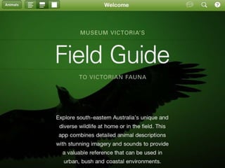 NDF 2011   Museum Victoria’s Field Guide
 