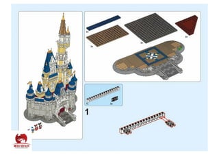 Manual Instruction for LEPIN 16008 Disney Castle Compatible with 71040 Lepin Movies PPT Free Download
