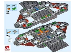 Manual Instruction for LEPIN 16008 Disney Castle Compatible with