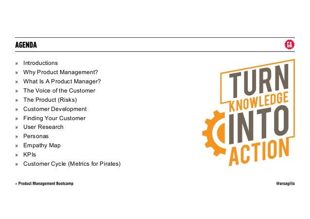 Product Management Bootcamp 16 Jan 2016
