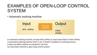 Open loop and Closed loop system_CSE (2150909) | PPT