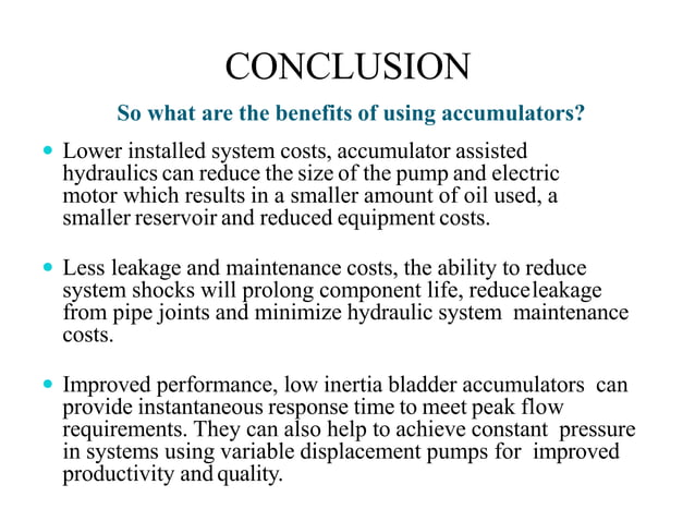Fluid Power Engineering "Hydraulic Accumulator" | PPTX | First Aid ...