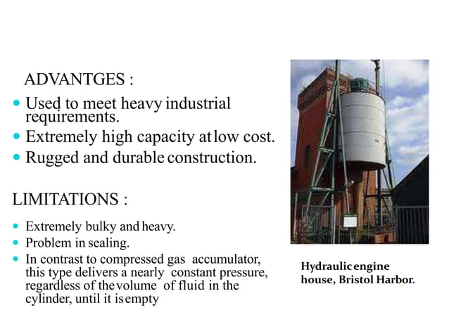 Fluid Power Engineering "Hydraulic Accumulator" | PPTX | First Aid ...