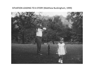 SITUATION LEADING TO A STORY (Matthew Buckingham, 1999)