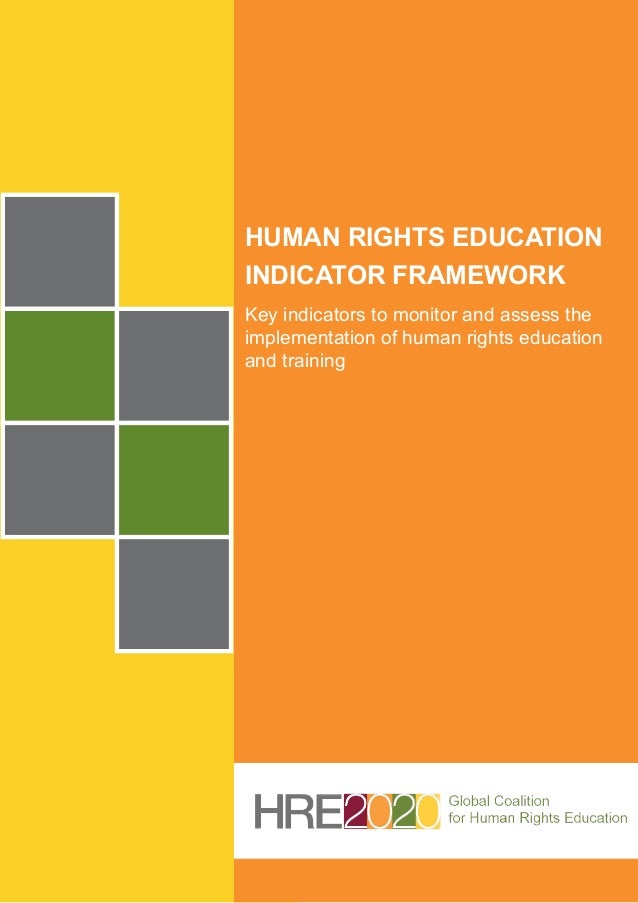 Human Rights Education Indicator Framework_FINAL
