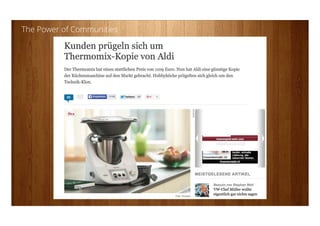 16
The Power of Communities
 