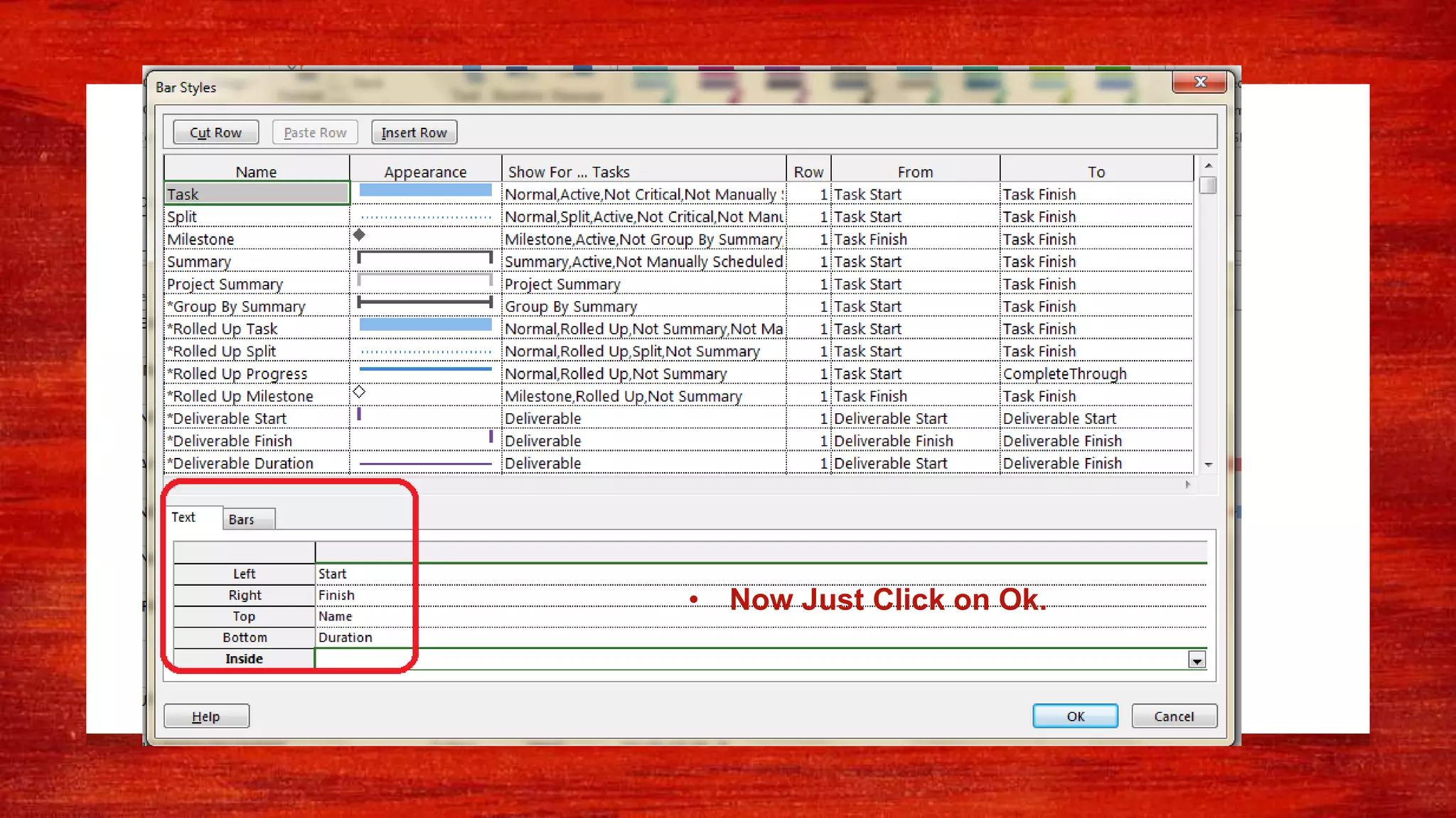 • Now Just Click on Ok.
 