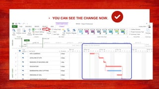 MICROSOFT PROJECT TUTORIAL | PPTX