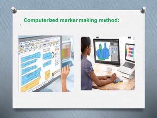 .
Computerized marker making method:
 