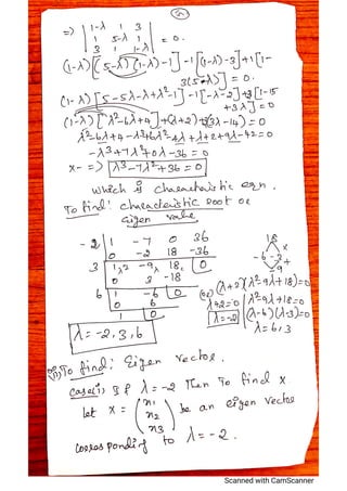 Linear algebra | PDF