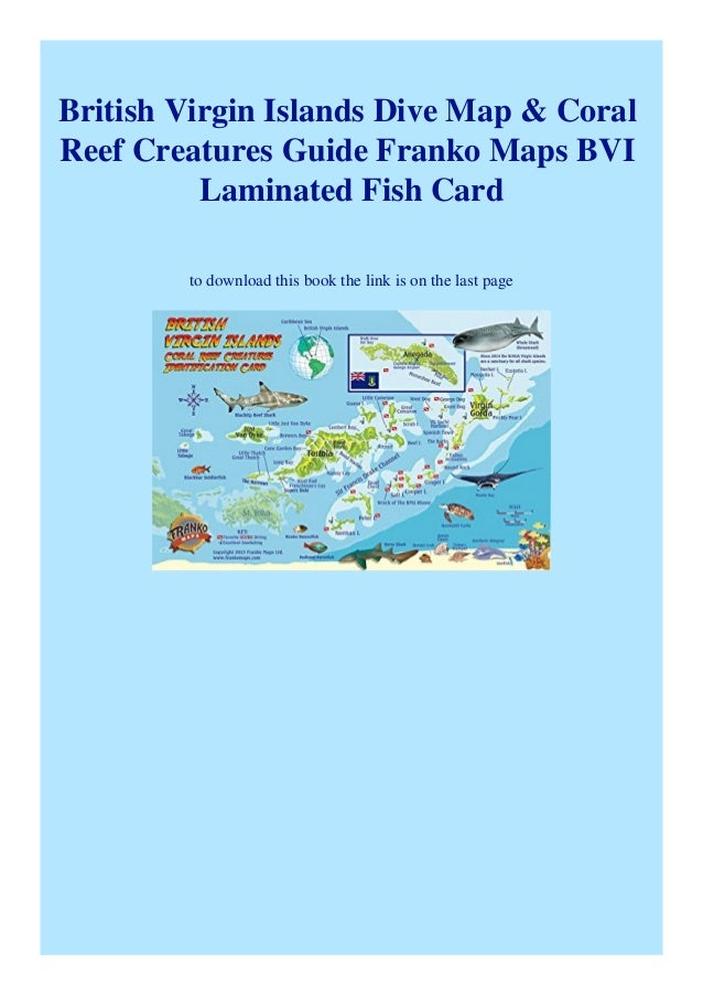 ⚡[PDF DOWNLOAD]⚡ British Virgin Islands Dive Map & Coral Reef Creatures