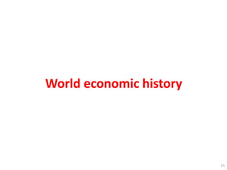 World economic history
15
 