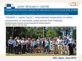JRC, Ispra, June 2013
 