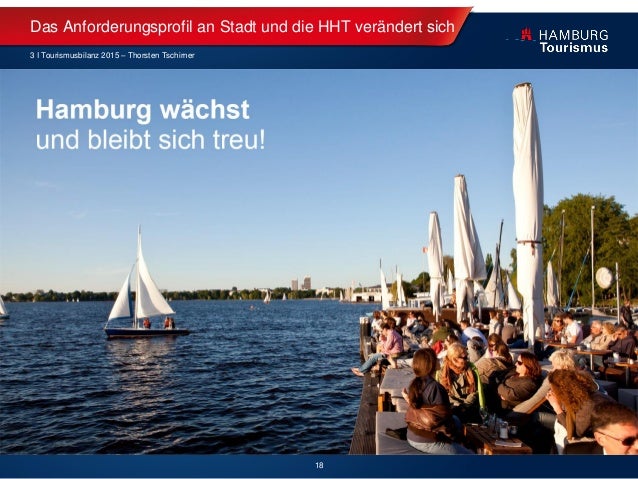 Tourismusentwicklung Tourism development in Hamburg  