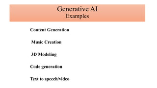 Generative AI and Large Language Models (LLMs) | PPTX