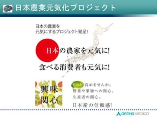 日本農業元気化プロジェクト
 