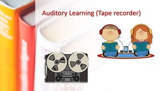 Recording Learning Design of effective learning classroom | PPTX