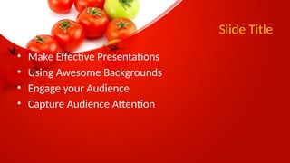 How to Make Effective Presentations Using Engaging Backgrounds and ...
