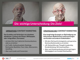 03. März 2016 copyright Scompler GmbH (alle Rechte vorbehalten) 13
… irgendwie läuft es im GESAMTEN Marketing
eben nicht mehr so einfach!
 