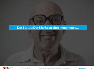 03. März 2016 copyright Scompler GmbH (alle Rechte vorbehalten) 6
… was Content Marketing eigentlich ist!
DER DIGITAL-MARKETEER
 