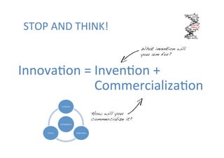 Innovation - in a business development perspective
