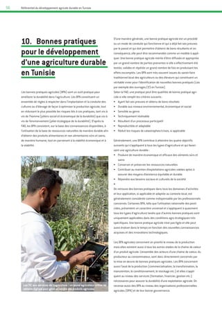 Référentiel du développement agricole durable en Tunisie