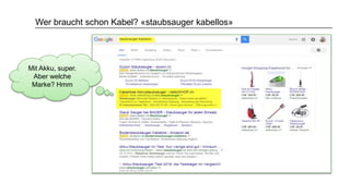 Wer braucht schon Kabel? «staubsauger kabellos»
Mit Akku, super.
Aber welche
Marke? Hmm
 