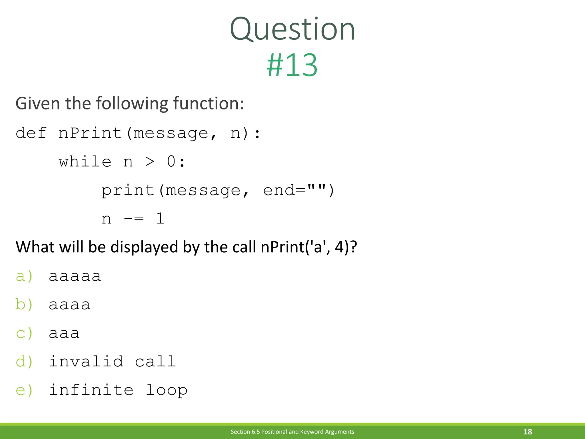 Sample Exam Questions on Python for revision | PDF