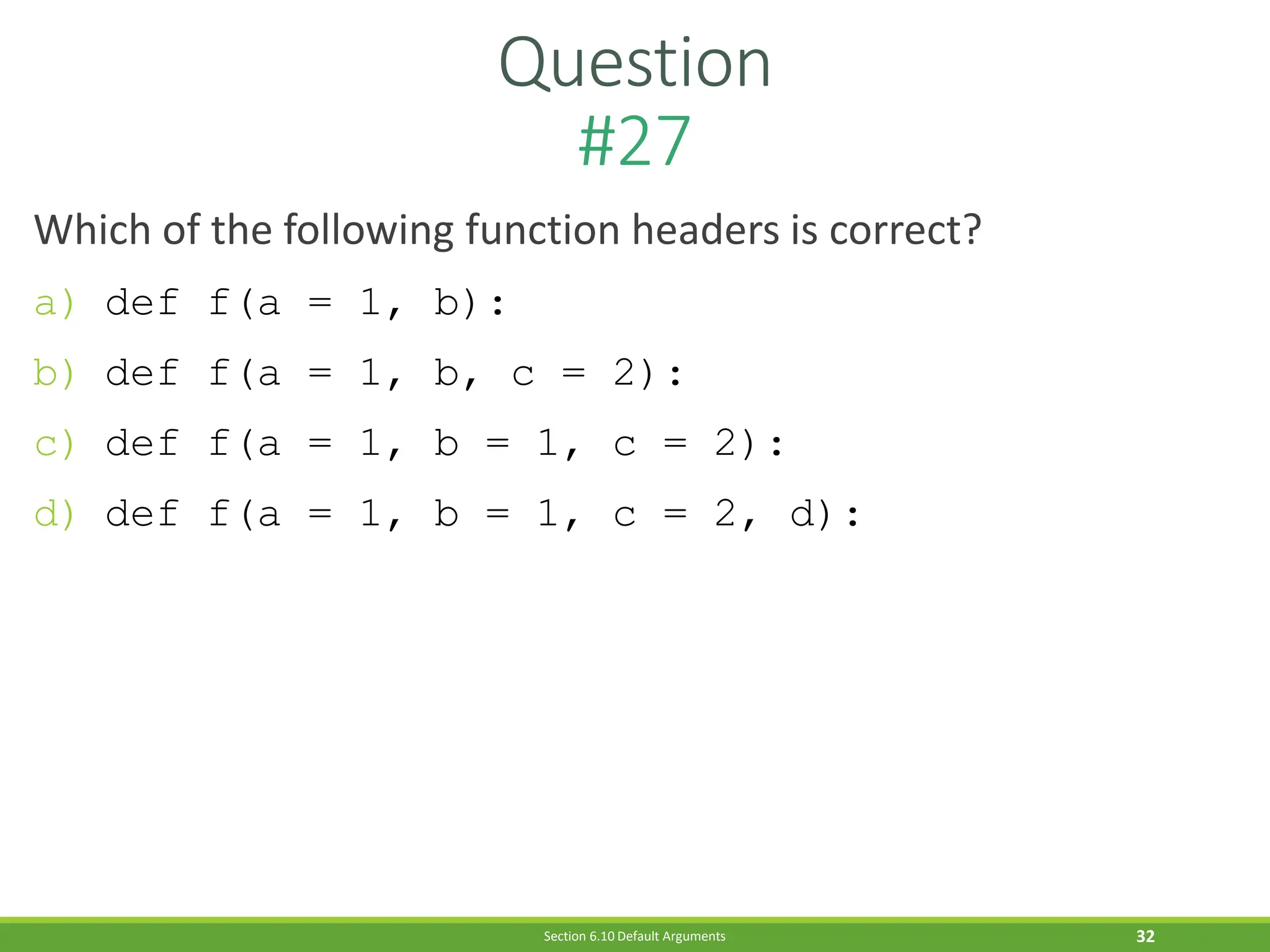 Sample Exam Questions on Python for revision | PDF