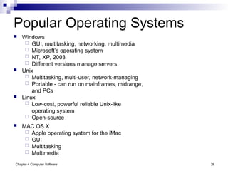 System software computer software types of software | PPT