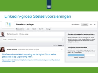 Linkedin-groep Stelselvoorzieningen
 