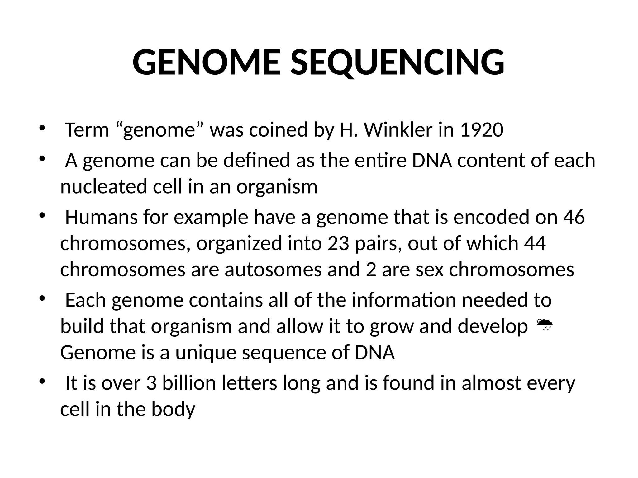Genome sequencing , proteomics , bioinformatics | PPT