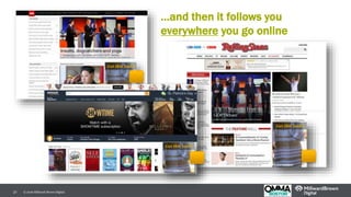 © 2016 Millward Brown Digital.21
Get this look!
ADVERTISEMENT
Get this look!
ADVERTISEMENT
Get this look!
ADVERTISEMENT
…and then it follows you
everywhere you go online
 