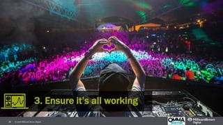 29
3. Ensure it’s all working
© 2016 Millward Brown Digital.
 