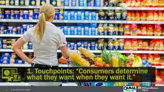 7
1. Touchpoints: “Consumers determine
what they want when they want it.”
© 2016 Millward Brown Digital.
 